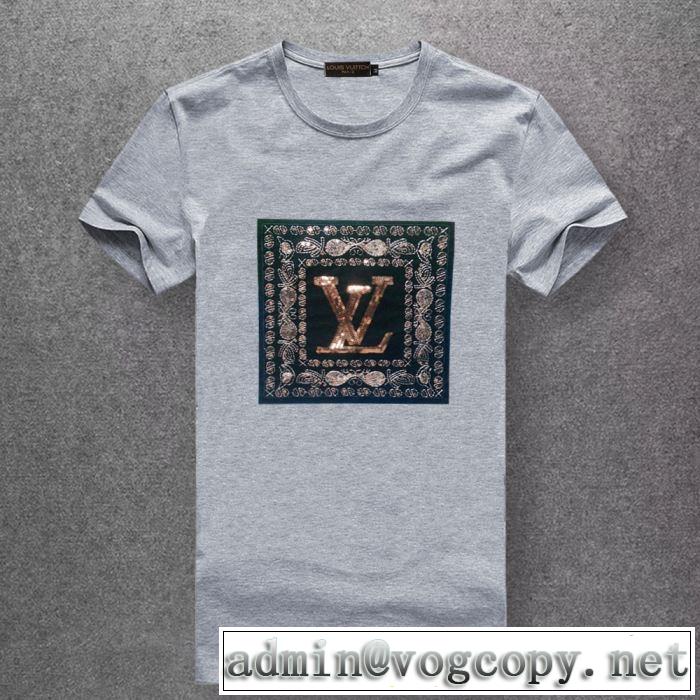 海外セレブは大人気 ルイ ヴィトン LOUIS VUITTON 2019年春夏シーズンの人気 Tシャツ/半袖  4色可選