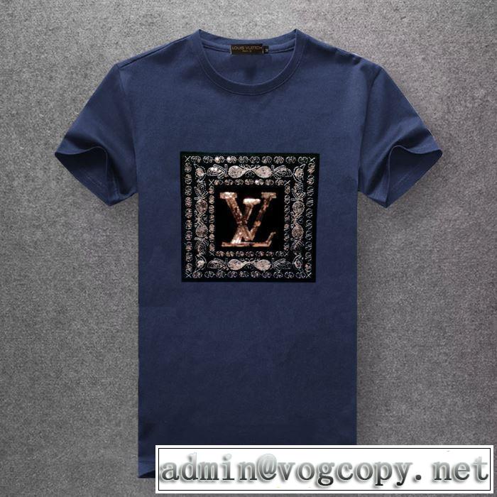 海外セレブは大人気 ルイ ヴィトン LOUIS VUITTON 2019年春夏シーズンの人気 Tシャツ/半袖  4色可選