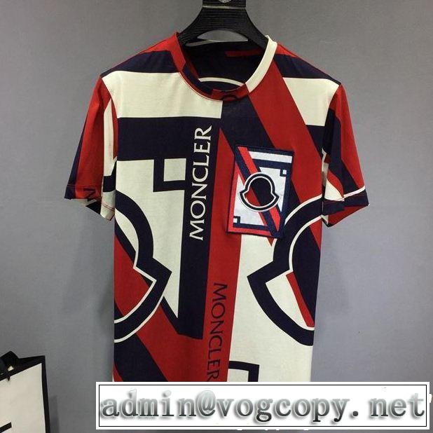 MONCLER モンクレール 半袖Tシャツ 大人可愛いスタイル 夏大人気のアイテム 通勤の定番