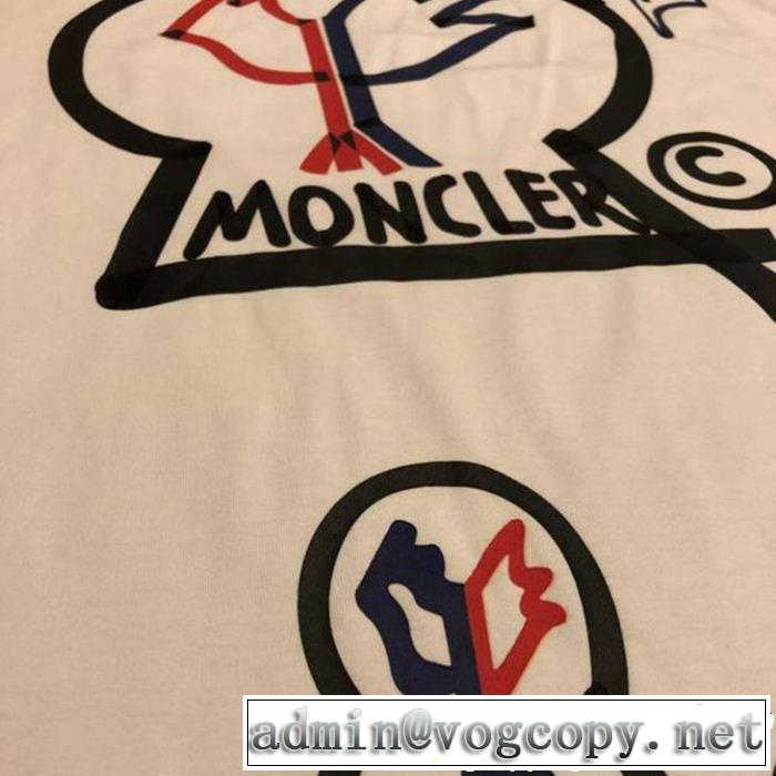夏っぽさ新作アイテム MONCLER モンクレール 半袖Tシャツ 季節をまたい新作アイテム