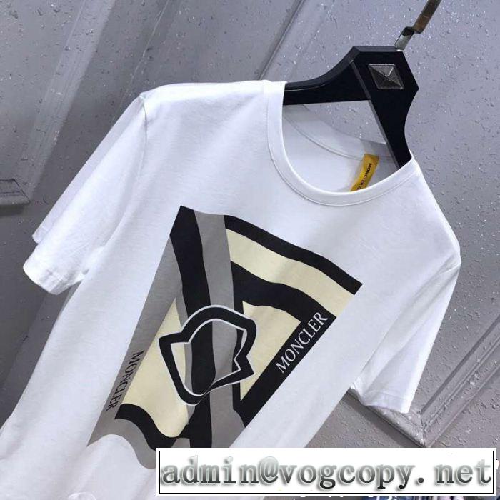2019年の春夏に着たい 夏大人気のアイテム MONCLER モンクレール 半袖Tシャツ 2色可選