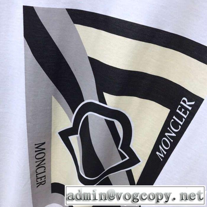2019年の春夏に着たい 夏大人気のアイテム MONCLER モンクレール 半袖Tシャツ 2色可選