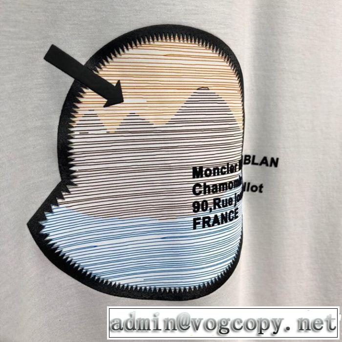高級感が好評です MONCLER モンクレール 半袖Tシャツ 2色可選 2019春夏も引き続き人気セール