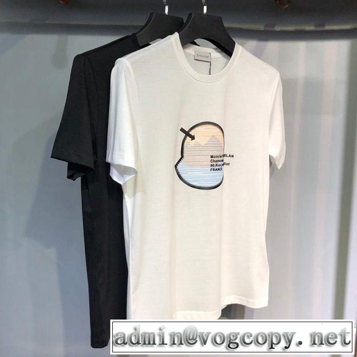 高級感が好評です MONCLER モンクレール 半袖Tシャツ 2色可選 2019春夏も引き続き人気セール
