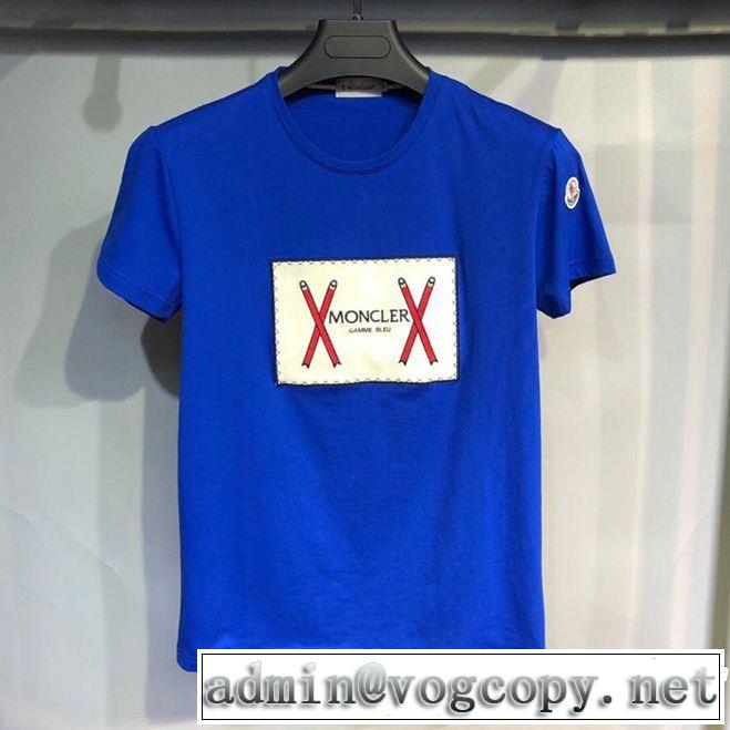 半袖Tシャツ 3色可選 2019SSのトレンド商品 MONCLER モンクレール 爽やかカジュアル人気