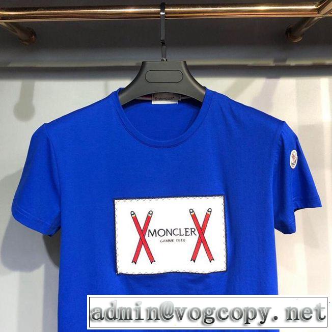 半袖Tシャツ 3色可選 2019SSのトレンド商品 MONCLER モンクレール 爽やかカジュアル人気