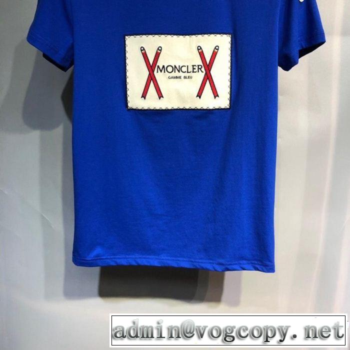 半袖Tシャツ 3色可選 2019SSのトレンド商品 MONCLER モンクレール 爽やかカジュアル人気