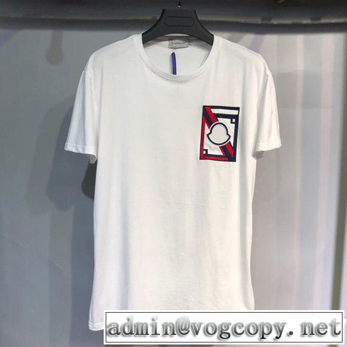 MONCLER モンクレール 半袖Tシャツ 3色可選 2019春夏のトレンド新商品 上品なリラックス感