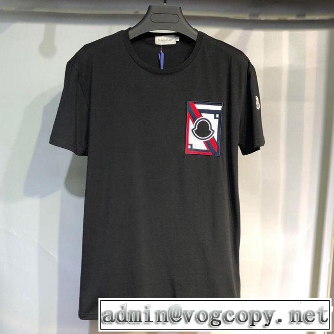 MONCLER モンクレール 半袖Tシャツ 3色可選 2019春夏のトレンド新商品 上品なリラックス感