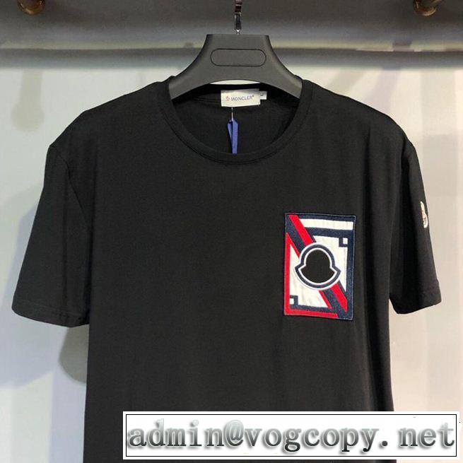 MONCLER モンクレール 半袖Tシャツ 3色可選 2019春夏のトレンド新商品 上品なリラックス感