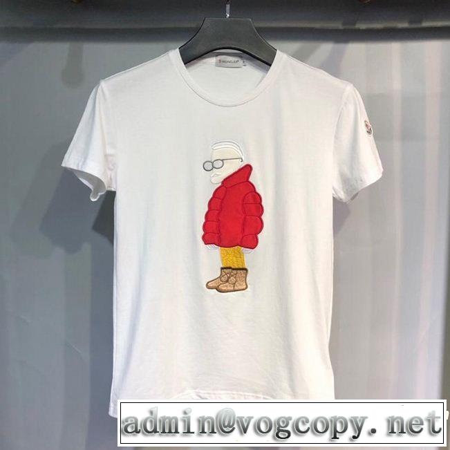 鮮度アップブランド最新 2019春夏トレンドアイテム  MONCLER モンクレール 半袖Tシャツ 4色可選