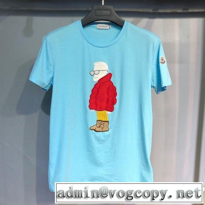 鮮度アップブランド最新 2019春夏トレンドアイテム  MONCLER モンクレール 半袖Tシャツ 4色可選
