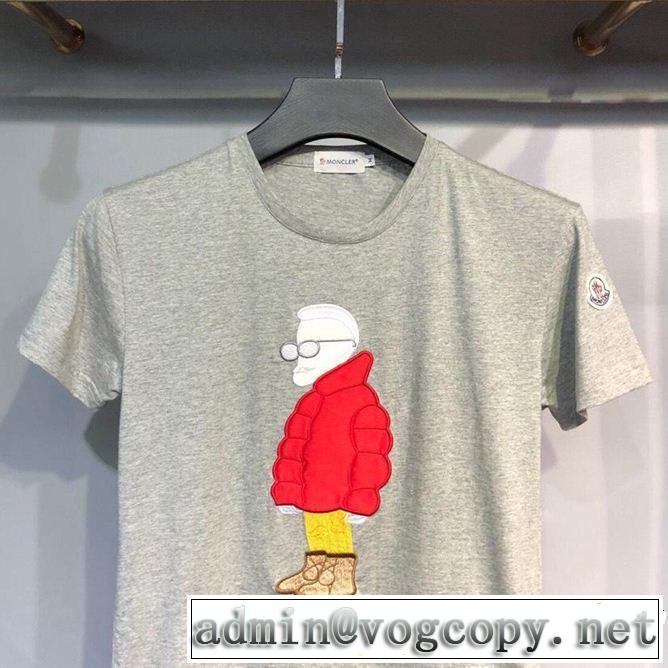 鮮度アップブランド最新 2019春夏トレンドアイテム  MONCLER モンクレール 半袖Tシャツ 4色可選