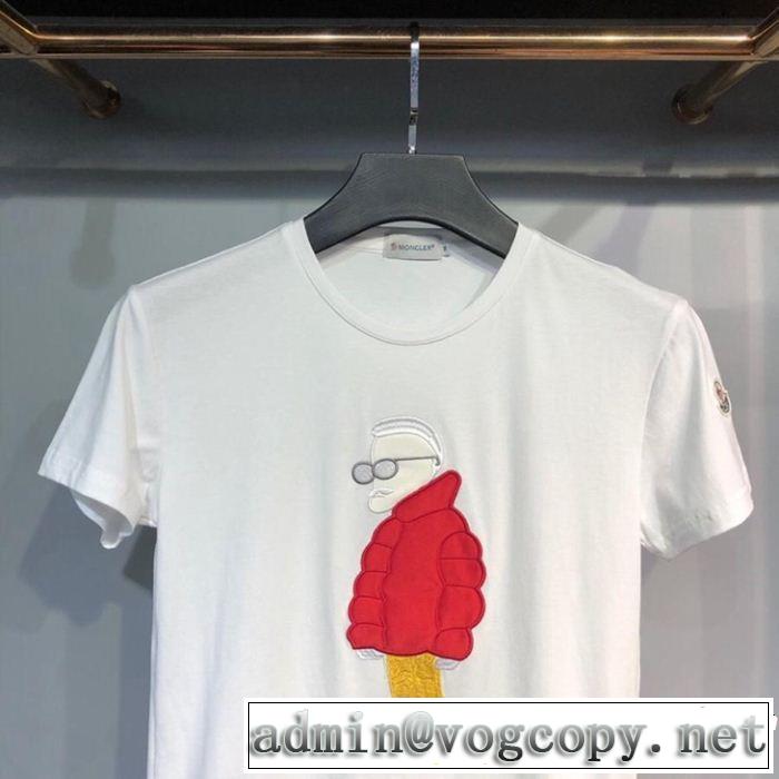 鮮度アップブランド最新 2019春夏トレンドアイテム  MONCLER モンクレール 半袖Tシャツ 4色可選