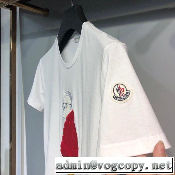 鮮度アップブランド最新 2019春夏トレンドアイテム  MONCLER モンクレール 半袖Tシャツ 4色可選