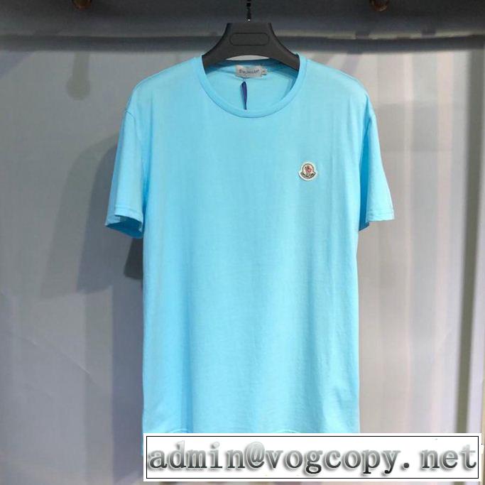人気夏ファションおすすめ MONCLER モンクレール 半袖Tシャツ 4色可選 2019春夏は人気定番