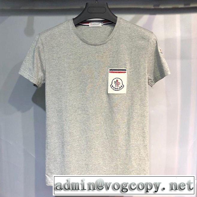 半袖Tシャツ 3色可選 ブランドの話題の新作も！ 2019年の春夏に着たい MONCLER モンクレール