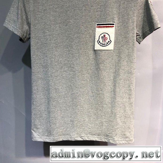 半袖Tシャツ 3色可選 ブランドの話題の新作も！ 2019年の春夏に着たい MONCLER モンクレール