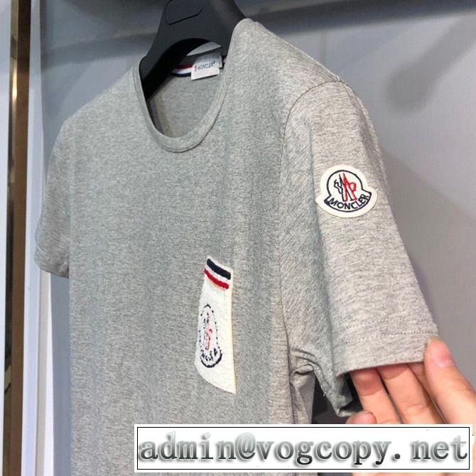 半袖Tシャツ 3色可選 ブランドの話題の新作も！ 2019年の春夏に着たい MONCLER モンクレール