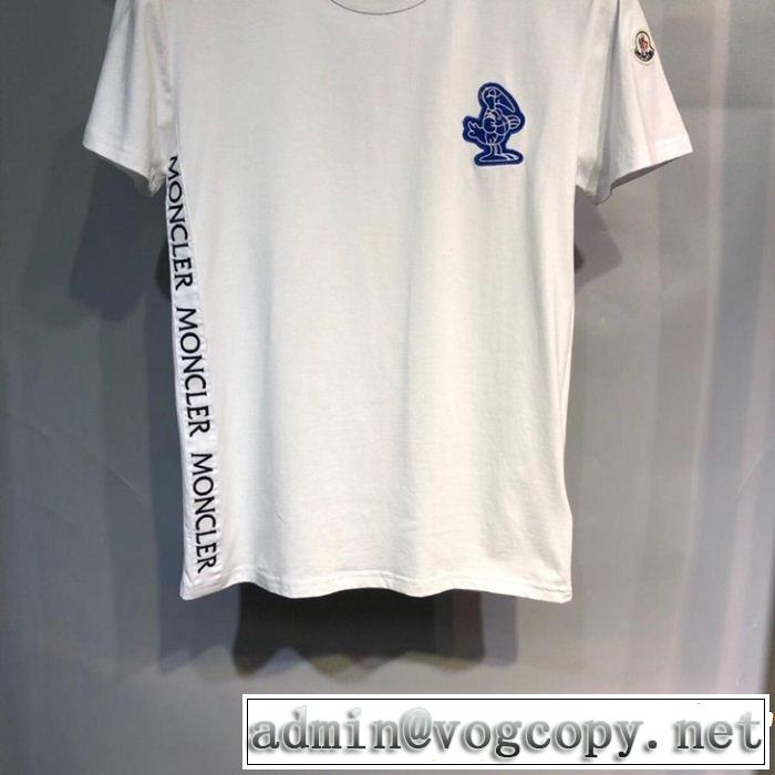 2019春夏は人気定番  MONCLER モンクレール 半袖Tシャツ 3色可選 人気ストリートブランド新品