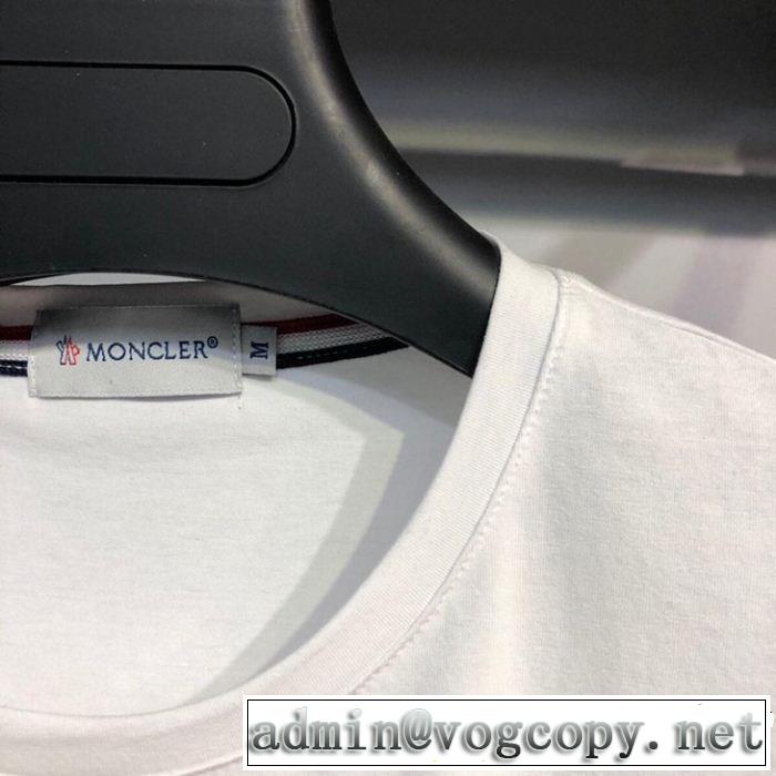 2019春夏は人気定番  MONCLER モンクレール 半袖Tシャツ 3色可選 人気ストリートブランド新品