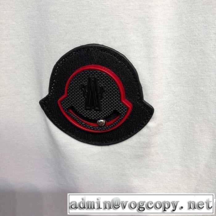 3色可選 派手にはなりすぎず 2019春夏トレンドアイテム MONCLER モンクレール 半袖Tシャツ