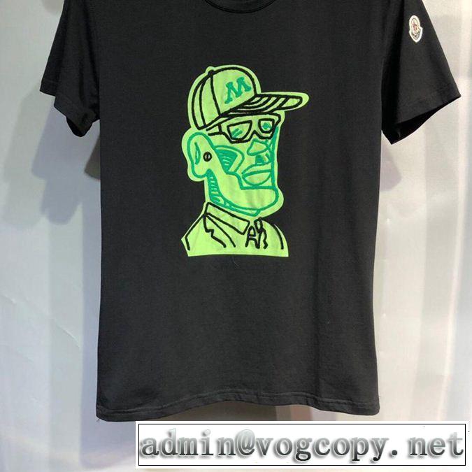 MONCLER モンクレール 半袖Tシャツ 3色可選 2019夏ファション新品 春色の最旬の人気アイテム
