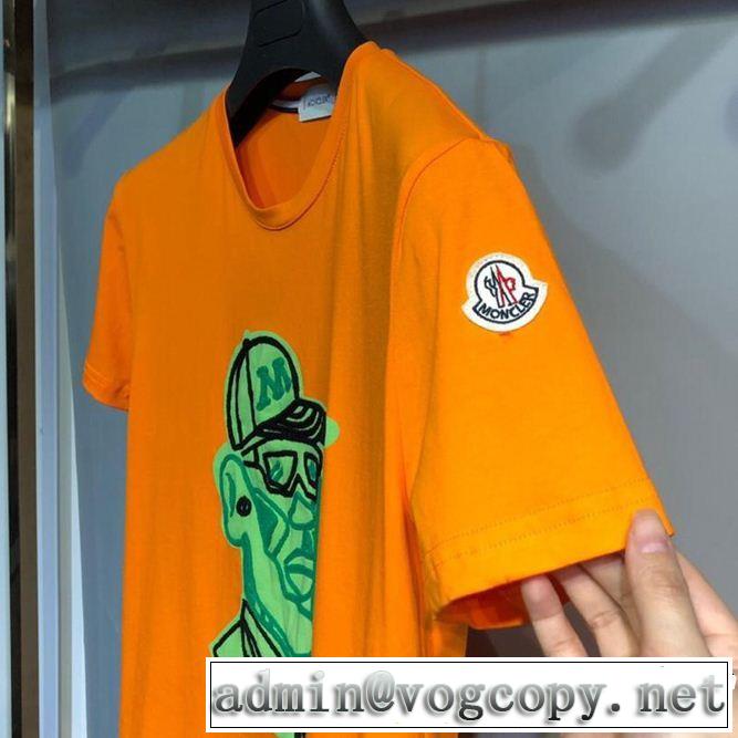 MONCLER モンクレール 半袖Tシャツ 3色可選 2019夏ファション新品 春色の最旬の人気アイテム