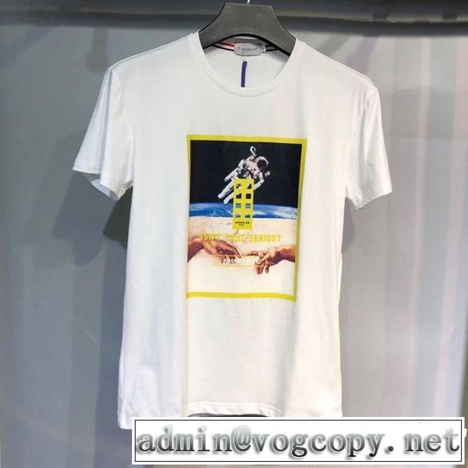 欠かせない限定アイテム 2019SSのトレンド商品 MONCLER モンクレール 半袖Tシャツ 3色可選