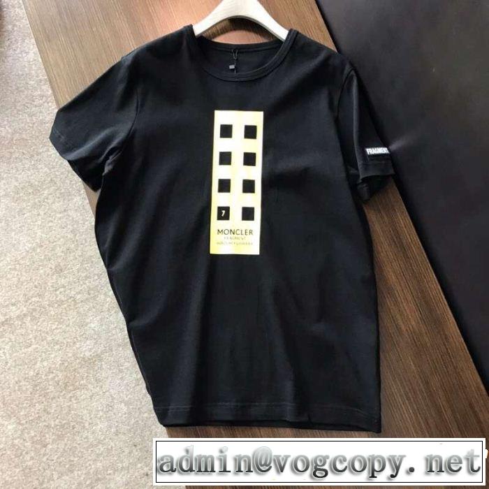 半袖Tシャツ 魅力的なカラー使い  2019年春夏のトレンドアイテム MONCLER モンクレール