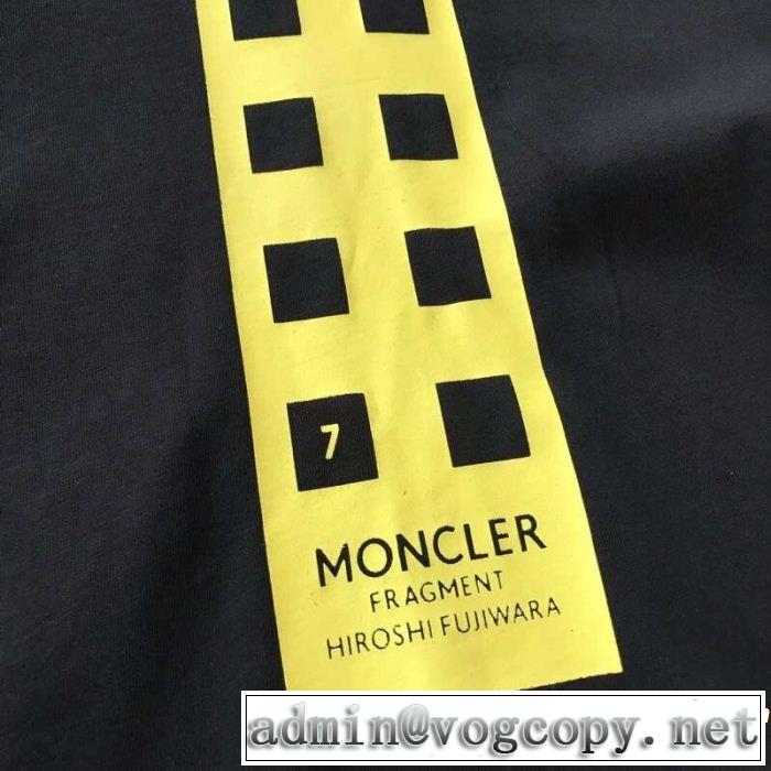 半袖Tシャツ 魅力的なカラー使い  2019年春夏のトレンドアイテム MONCLER モンクレール