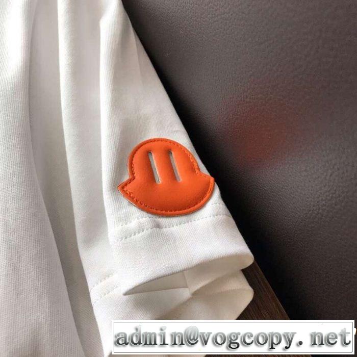2019年の夏のマスト 春夏シンプルファッションでOK！  MONCLER モンクレール 半袖Tシャツ