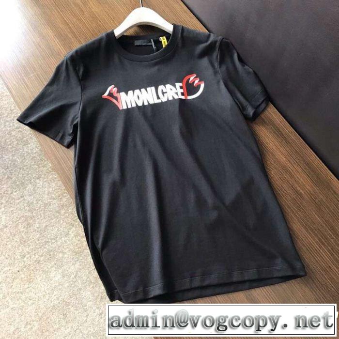 2019年春夏のトレンドアイテム 定番のスタイル春夏限定 MONCLER モンクレール 半袖Tシャツ 2色可選