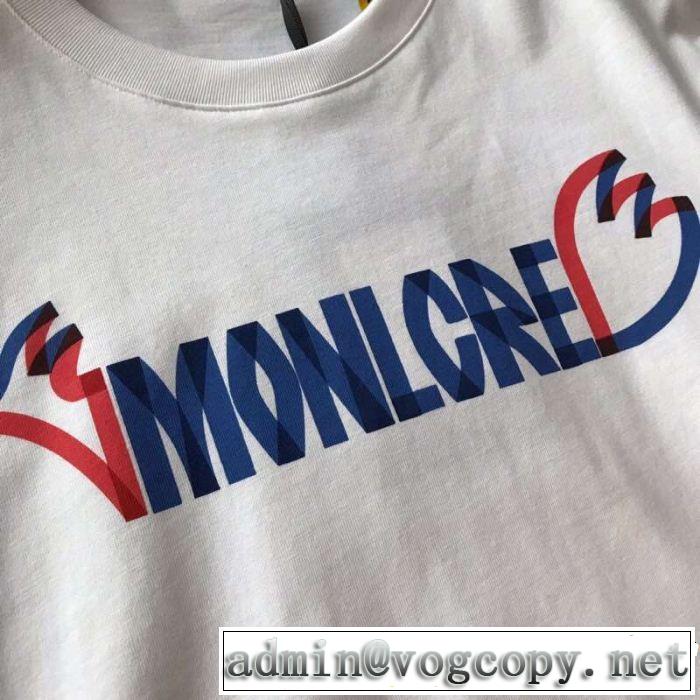 2019年春夏のトレンドアイテム 定番のスタイル春夏限定 MONCLER モンクレール 半袖Tシャツ 2色可選