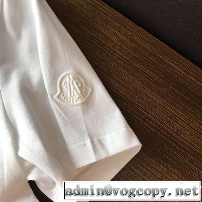 2019年春夏のトレンドアイテム 定番のスタイル春夏限定 MONCLER モンクレール 半袖Tシャツ 2色可選
