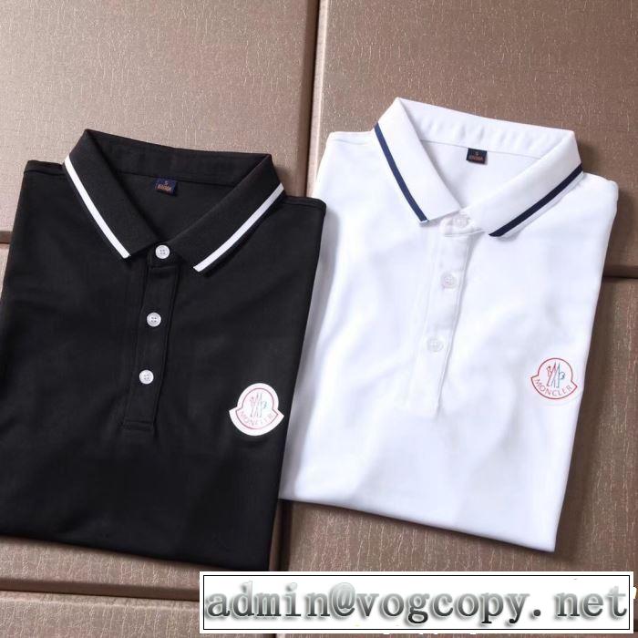 2019春夏トレンドアイテム Tシャツ/ティーシャツ 高級感が好評です モンクレール MONCLER 2色可選