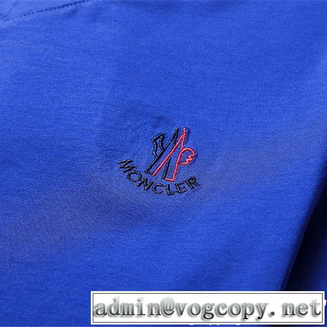 サラサラの着心地 モンクレール MONCLER春夏の流行り2019新品 3色可選  Tシャツ/ティーシャツ
