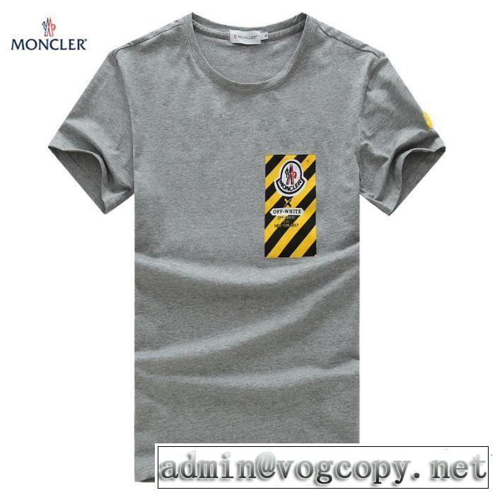 3色可選 【2019年】夏のファッション オシャレ上級者に モンクレール MONCLER Tシャツ/ティーシャツ