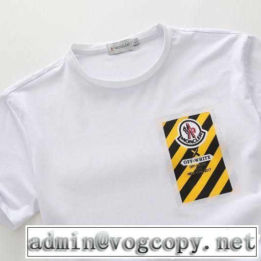 3色可選 【2019年】夏のファッション オシャレ上級者に モンクレール MONCLER Tシャツ/ティーシャツ