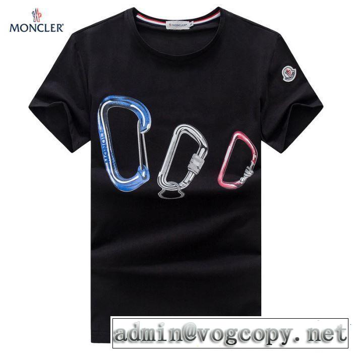 オシャレな印象に モンクレール MONCLER Tシャツ/ティーシャツ 4色可選 2019春夏トレンドアイテム
