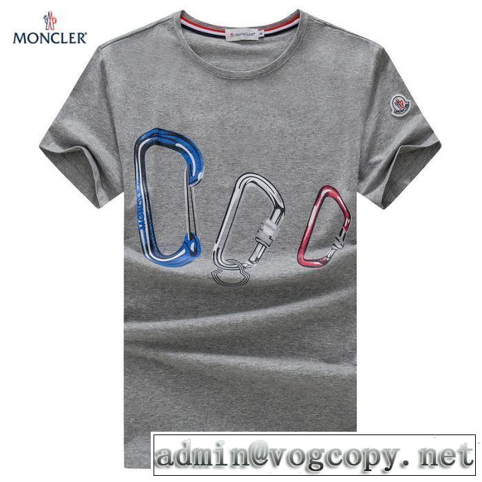 オシャレな印象に モンクレール MONCLER Tシャツ/ティーシャツ 4色可選 2019春夏トレンドアイテム