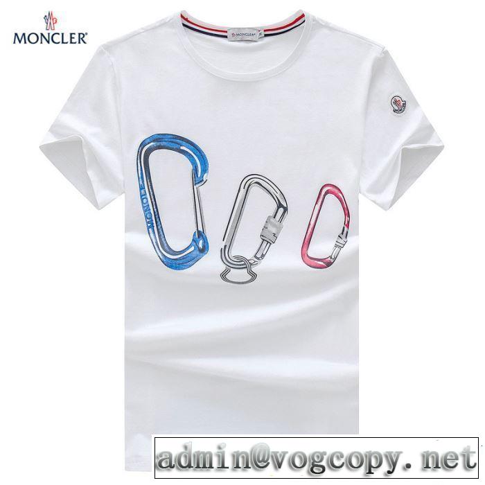 オシャレな印象に モンクレール MONCLER Tシャツ/ティーシャツ 4色可選 2019春夏トレンドアイテム