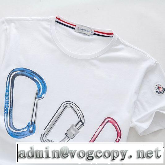 オシャレな印象に モンクレール MONCLER Tシャツ/ティーシャツ 4色可選 2019春夏トレンドアイテム