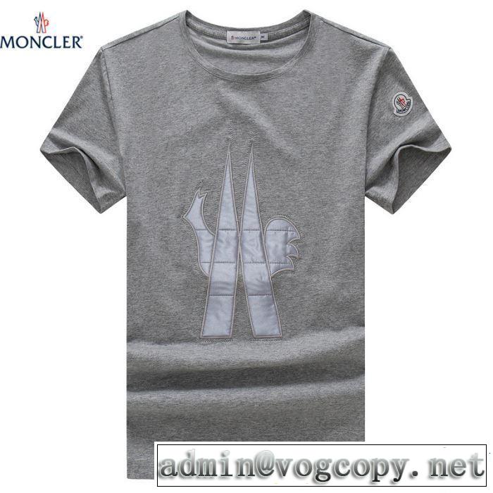 MONCLER Tシャツ/ティーシャツ 4色可選 2019春夏の大注目トレンド カジュアルを一歩大人に モンクレール