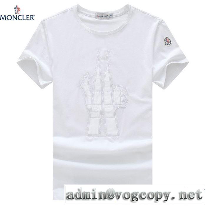 MONCLER Tシャツ/ティーシャツ 4色可選 2019春夏の大注目トレンド カジュアルを一歩大人に モンクレール
