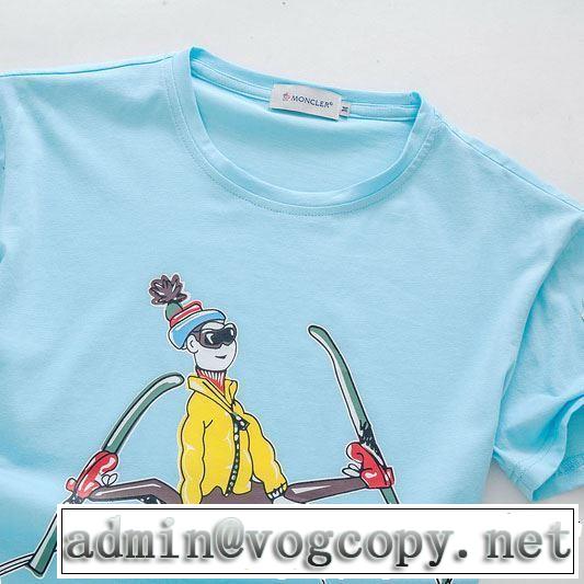 Tシャツ/ティーシャツ 3色可選 2019春夏は人気定番 おしゃれな大人の着こなし モンクレール MONCLER