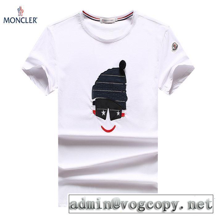 3色可選 2019春夏も引き続きトレンド きれいめ派に上質 モンクレール MONCLER Tシャツ/ティーシャツ