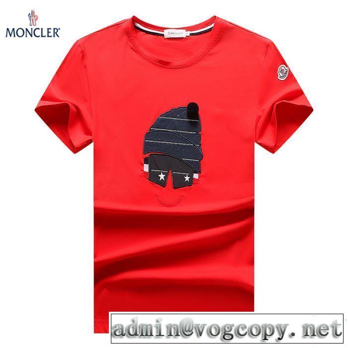 3色可選 2019春夏も引き続きトレンド きれいめ派に上質 モンクレール MONCLER Tシャツ/ティーシャツ