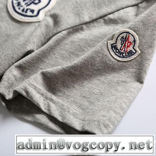 2019春夏も引き続き人気セール きれいめ上品に モンクレール MONCLER Tシャツ/ティーシャツ 3色可選