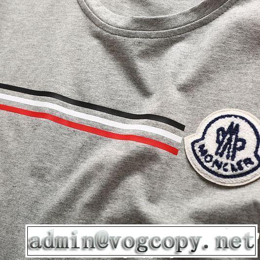 2019春夏も引き続き人気セール きれいめ上品に モンクレール MONCLER Tシャツ/ティーシャツ 3色可選